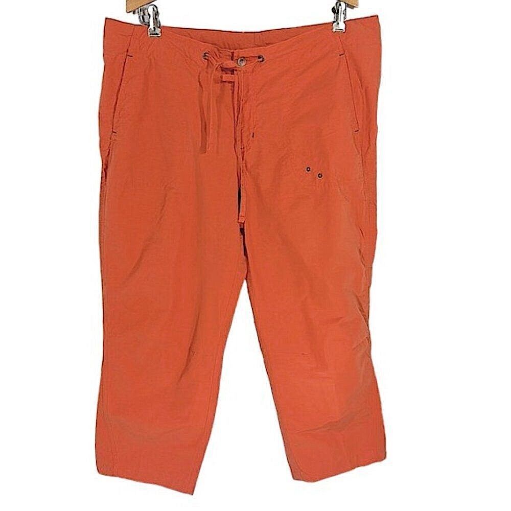 Columbia Orange Cropped Pants